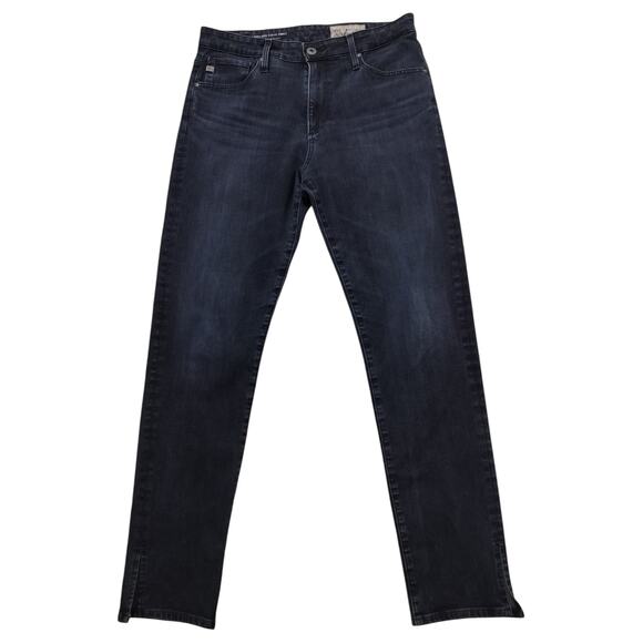 AG Antropologie Tthe Stevie High Rise Slim Straight Ankle Blue Jeans Size 29 - Picture 3 of 12